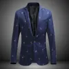 Youth Mens Long Sleeve Printed Suit Jacket Plus Sizes s m l xl 2xl 3xl 4xl 5xl 6xl Fashion Slim Fit Men Blazer Jackets