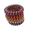 Lots 100 Pcs Size 5 5cm Gum For Accessories Ring Rope Hairband Elastic Hair Bands For Women Frosted Telephone Wire Scrunchy243g
