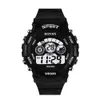 Fashion Honhx Children Boys Girls Led Head Watch Electronic Multifuntion Luminous Gift Party Student Watches ST0046990989