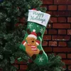Christmas Tree Stockings Bag Santa Claus Reindeer Christmas Socks gift Hangs Candy Gift Bags Christmas Tree Decorations Home Decor Drop Ship
