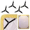 Triangle Bed Sheet Clips Cinghes Crovet Stening Distener Set Home Practical Tool 4pcs Set255H