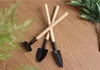 Mini set outdoor bonsai garden tools handmade plant planting flower Spade/shovel garden hand tools three-piece