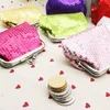 Fashion Women Ladies Small Sequin Wallet Coin Hasp Purse Credit Card Holder Party Favor Gift Package ZA5830