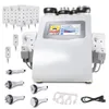 2018 Ultrasone Liposuction Cavitatie RF Lipo Laser Afslank Machine met 6 Stks Lipolaser Pads Ultrasound Vacuüm RF Gewicht Verminder Machine