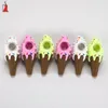 Whole Silicone smoking pipes bong mini hand pipe Christmas gifts Pink green white colors for choice8914784