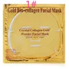 2020 Gold Bio Collagen Máscara Facial Máscara Facial Crystal Gold Pó Colágeno Máscara Facial Folhas Hidratantes Beleza Produtos para Cuidados com a Pele