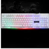 Wired USB PC Gamer Suspension Mechanical Feel Keyboard And Mouse Set Photoelectric Laptop Computer Backlit Keyboard