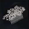 2019 Real Timelimited Hair Combs Round Feis Hele Fashion Crystal Leaf en Flower Bride Hair Decoration Pins Wedding Accessor3582164