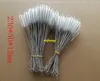 200pcs/lot Fast Shipping 230*50*12mm Straw Cleaning Brush Stainless Steel Wash Drinking Pipe Straw Brushes Cleaner C52901