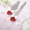 Wedding stainless steel maple leaf love butter knife with yarn bag cream knife can personalized customize simple information 40pcs