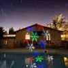 Het New Moving LED RGB Multicolour Snowflakes Wall Landscape Laser Projector Lamp Lamps White Snow Sparkling Landscape Projector Lights