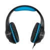 Beexcellent GM-1 Gaming Headset Stereo Gaming Headphones Buller Isolering med LED Light Bass Surround Mic USB 3.5mm Wired for PS4 Xbox