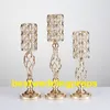 Nieuwe stijl Goud of Sliver Crystal Table Centerpiece Bloemstand Bruiloft Centerpieces BEST0123