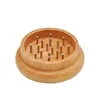 Hot metal smoke grinder diameter 55mm two layer smoke grinder, wood smoke lighter, tobacco cutter