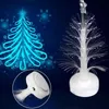 Stock Sale Christmas Tree Hot Merry LED Cambia colore Mini Christmas Xmas Tree Home Table Decorazione per feste Ornamenti natalizi