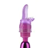 G Spot Av Rod Stick Vibrator Kopfbedeckung Magie Zauberstab Anhang AV Massager Vibrator Head Cap Clitoris Stimulator Sexspielzeug für Frauen S9738540