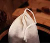 20pcs / lot multifuncional Cotton Drawstring Filtro reutilizável Medicina Chinesa Filtro Bag sopa Bag sacos de chá saudáveis