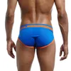 Sexy mannen ondergoed slip slip sexy nylon effen kleur shorts gay pouch nachtkleding onderbroek mannelijk slipje ademend mannen slips ondergoed