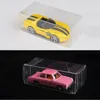 8.2*4.3*4.1 cm PVC clair Transparent anti-poussière affichage Protection boîte Collection MATCHBOX pour 1:64 Hotwheels TOMY jouet modèle de voiture