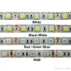 LED Şerit Işık 12 V SMD3528 5050 5630 300LED Şerit Su Geçirmez Kurdele için Esnek Şerit Ev Bar Dekor Lampada LED 5 M / Rulo RGB