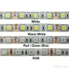 LED Strip Light 12V SMD3528 5050 5630 300LED Strip Non-Vattentät Ribbon för flexibel Strip Home Bar Decor Lampada LED 5m / Rull RGB