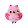 Hot Koop Jumbo Schattig Squishy Kawaii Owl PU Zachte Slow Rise Telefoon Strap Squeeze Break Kids Toy Verlichten Angst Fun Gifts