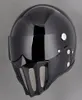 DOT FPR Full Face Motorcycle Hełm z maską z włókna szklanego Mounth na polną kawiarnię Racer Casco Custom Motocross Cycling Chopper CR4098973