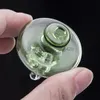 Kuvars Bnager 25mm Kuvars Banger Çivi Yağ Kuleleri için İçi Boş İç Tüpler ile Çift Yönlü Hava Akışı Cam Carb Cap D = 35.5mm L = 40mm