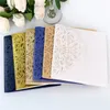50 Pieces Full Set   Wedding Invitation Five-star Hotel Large-scale Commercial Event Hollow Colorful Greeting Card