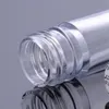 500 teile/los 25 ml Kunststoff Rohr Flasche Aluminium Schraubverschluss Leere Nachfüllbare Probe Test Topf Candy Box Hochzeit Party Liefert