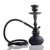 Arba Glass Hookahs Shisha Water Bongsスモークパイプ喫煙アクセサリー販売ブラックシリコーンボングカルブホール