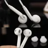 S6 S7 Earphone Earphones Headphones Earbuds For iPhone 6 6s Headset Jack In Ear wired Mic Volume Control 3.5mm White Without RetailBox