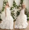 Spring 2018 Wedding Dress Sweetheart Neckline Plus Size Vestido De Novia Lace Mermaid Wedding Dresses Bridal Gowns