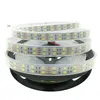 LED قطاع 5050 120 المصابيح / م DC12V سيليكون أنبوب ماء مرنة الصمام الخفيفة صف مزدوج 5050 LED قطاع 5m / lot