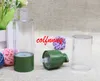 100pcs/lot 30ml 50ml empty green bottle vacuum flask high pressure bottle,No air emulsion pump bottle perfume dispenser