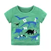 Baby Clothes Infant Kids Boys T-Shirt Tops Short Sleeve Cotton Cartoon Animals Pattern T-Shirt Children Boys Soft Vest Summer Clothes