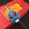 Gepersonaliseerde Custom Chinese stijl Vintage Opera Bladwijzers Metalen Creatieve Ambachten Verjaardag Kerstcadeaus voor Leraar Business