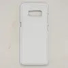Para Samsung S22 S21 S20 Ultra S10 Lite S9 S9 PLUS S8 S8 DIY 2D Sublimación en blanco Plástico de plástico de plástico para teléfono móvil con gule y placa de aluminio