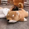 Kawaii shiba inu plysch leksak hund docka stor mjuk djur corgi docka medföljer sovande för barn vuxna present deco 35inch 90cm dy50485