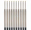10st Svart Bläckstil Standard 1mm Ball Point Pen Refills Medium NIB Universal