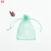 25 Colors Gift Wrap Organza Bags Jewelry Bag 7x9 9X12 10x15 13x18cm Wedding Party Decoration Drawable Bags Gift Pouches 100pcs/ lot