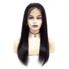 Factory Sale Straight Brazilian Human Hair Lace Front Wigs 8-20 Inch Plucked Straight Human Virgin Hair Straight Swiss Lace Frontal Wigs