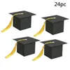 graduation cap party favor boxes