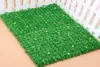 Gazon artificiel tapis d'herbe de buis en plastique artificiel 25cm * 25cm décoration de mariage à la maison livraison gratuite