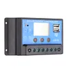 Freeshipping 10A 12V/24V LCD-Solarladeregler mit automatischem Regler-Timer für Solarpanel-Batterielampe, LED-Beleuchtung, Überlastschutz