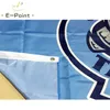NCAA North Carolina Tar Heels Polyester Flag 3ft * 5ft (150cm * 90cm) Flagga banner dekoration flygande hem trädgård utomhus gåvor