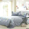 Fashion White Flower Series, Microfiber Beddengoed Bed Blad Case, Twin Full Queen King Super King Size 1pc Matras Covers