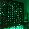 3M x 3M 300LEDS Искусственный Salix лист винограждения свадебные листья занавес света для дома садовые светильники светодиодные украшения рождественские огни 110V 220V