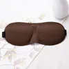 3D Natural Sleeping Eye Mask Cover Kinder Sunblock Atmungsaktive Schattierung Eyeshade Travel Eyepatch 13 Farben C5528