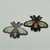 25pcs Embroidery Bee Patch Sew Iron On Patch Badge Fabric Applique DIY for clothes shoes bags